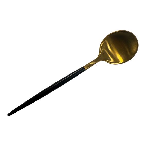 Set of 12 Brass Bar Spoons Vintage Cocktail Mixing Stirrers Gold & Black - Picture 4 of 5